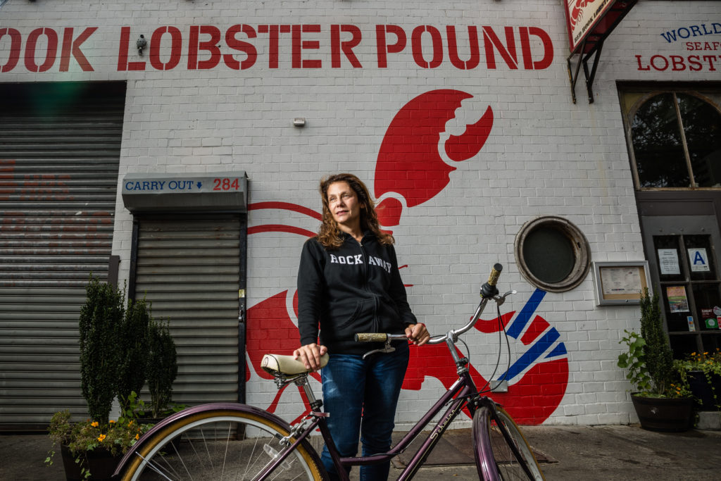 Susan Povich, owner of The Red Hook Lobster Poundcredit Timothy Fadek